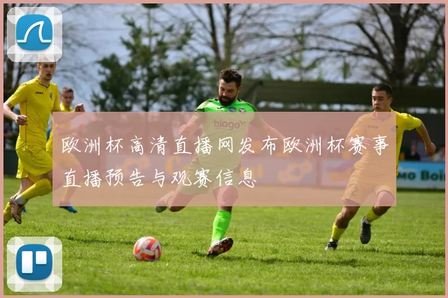 欧洲杯高清直播网发布欧洲杯赛事直播预告与观赛信息