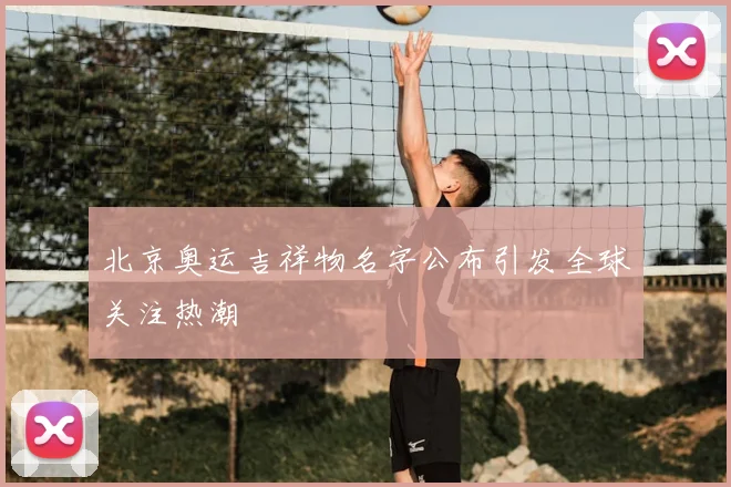 北京奥运吉祥物名字公布引发全球关注热潮