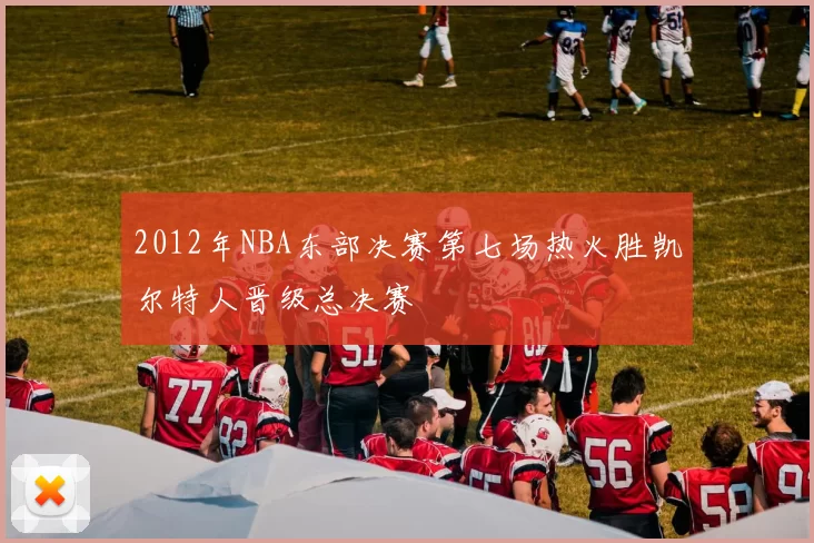 2012年NBA东部决赛第七场热火胜凯尔特人晋级总决赛